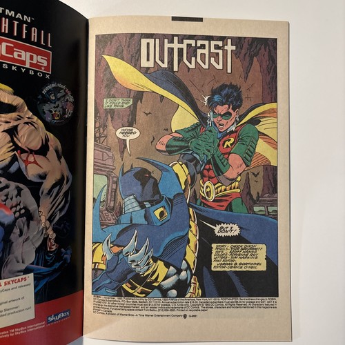 Robin #1, Volume #2, 1993, DC Comics,Embossed Foil Cover Poly Sealed With Back - Picture 4 of 5