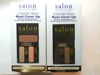 Salon on 5th Ave NYC Color Trio Root Cover Up Mineral Based Hair Powder Choice