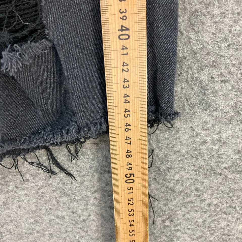 Insight Denim Shorts Mens 28 Slim Cut-Off Distressed Mid Rise Cotton Zip 7733 - image 4 of 4