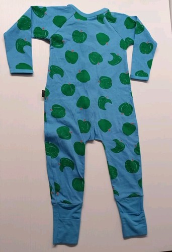 Bonds New Wondersuit Size 1 Jumpsuit Red Nose Apples Baby Clothes One Piece - Picture 7 of 8