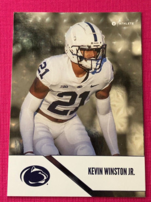 KEVIN WINSTON JR ROOKIE CARD 2024 ONIT PARALLEL HOLO INSERT #P-4 Penn State Univ