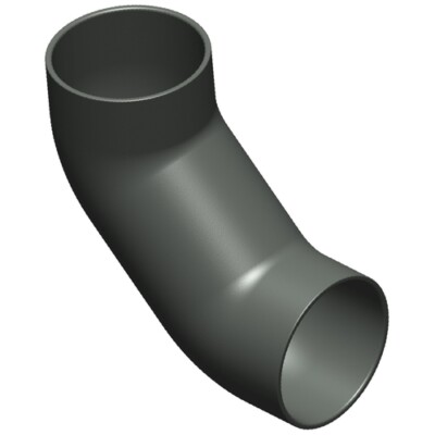 Düker KML protec Doppelbogen DN100, 88° (2 x 44°)
