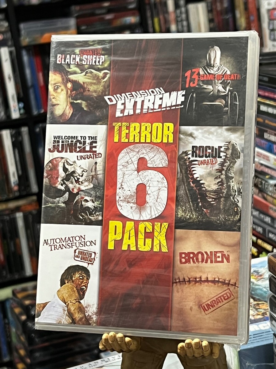 Dimension Extreme Terror 6 Pack (DVD) 6-Disc Set! Broken, Rogue