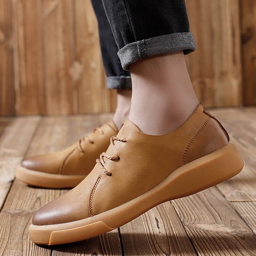 Men's Shoes Driving Shoes Lace Up 