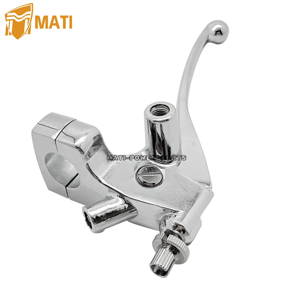 Palanca de embrague izquierda cromada para Honda VT600 VT750 VT1100 VT1300 VTX1300 VF750 Foto 2 de 4