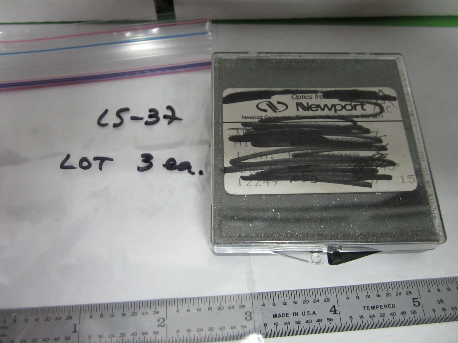 OPTICAL LOT 3 EA LENSES MIL SPEC LASER OPTICS AS IS BINL537 eBay