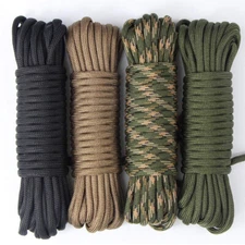 310lb Paracord 100FT Utility Nylon Rope 4mm Heavy Duty 9 Strand Parachute Cord