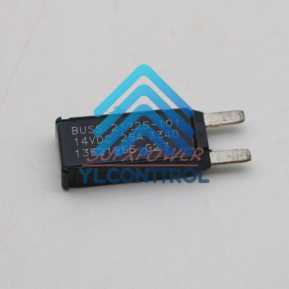 New BUSS 21225-101 13521855 Automatic reset fuse 25A 2Pins (1PCS