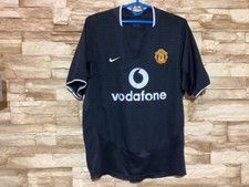 MANCHESTER UNITED 2003 2004 2005 Away Football Shirt Soccer Jersey Nike Sz M