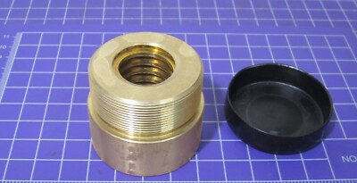 Keystone Threaded Products 2.12'' Long x 1-1/2'' High Bronze RH Round Acme Nut