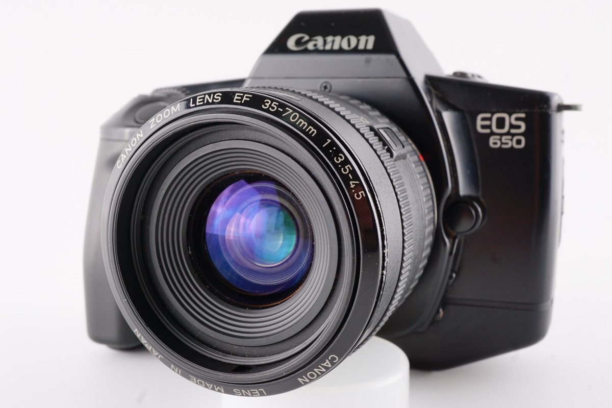 Near Mint] CANON EOS 650 SLR Film Camera EF 35-70mm f3.5