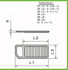 Filtre à air Citroen DS3