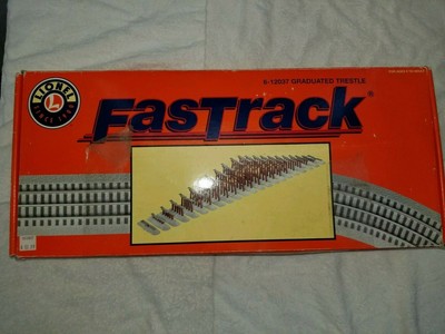 lionel fastrack graduated trestle set