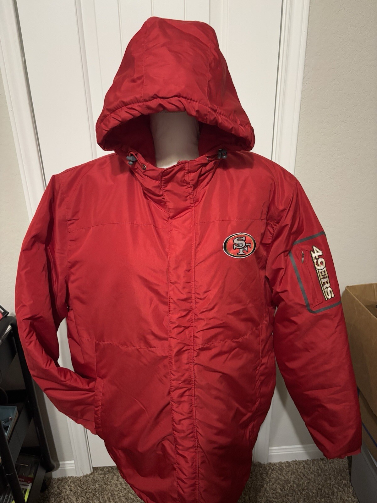 San Francisco 49ER Puffer Jacket ￼