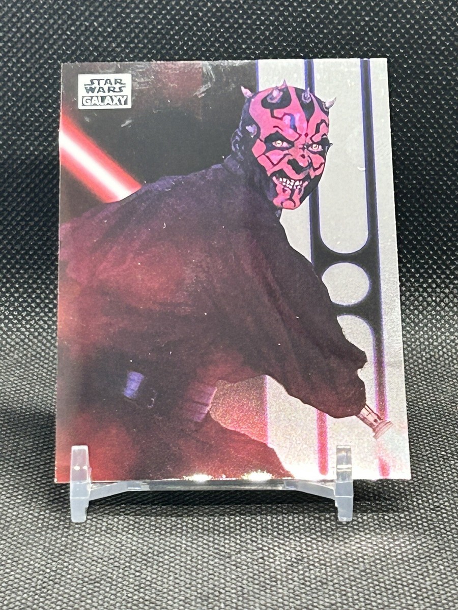 2021 Topps Chrome Star Wars Galaxy #77 (The Wrath of Maul) | eBay