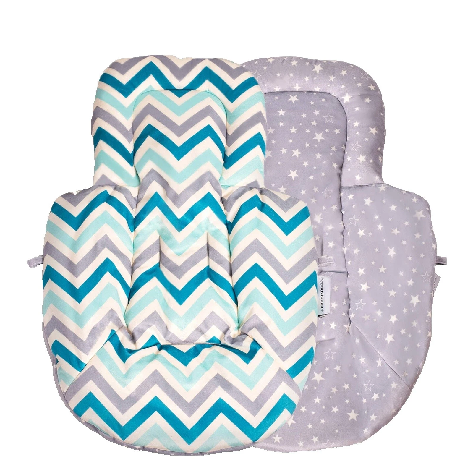 Cabeza de asiento de coche de bebé multicolor del niño es compatible con