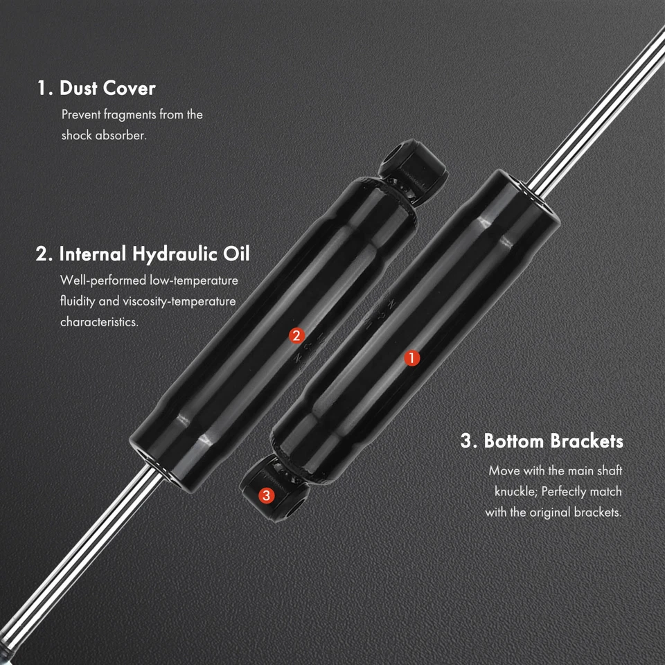 2x Amortiguador delantero para Mercedes-Benz W210 W211 E300 E320 E420 E430 E55 AMG Foto 3 de 4