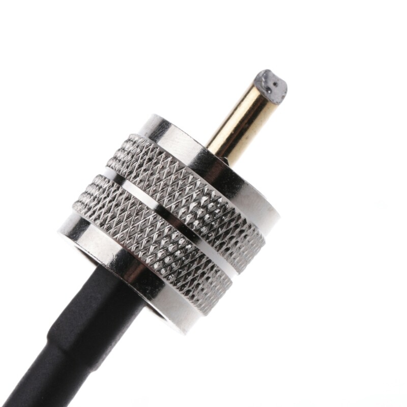 RF Coaxial Cable Connector UHF PL259 Male to UHF Male PL259 RG58