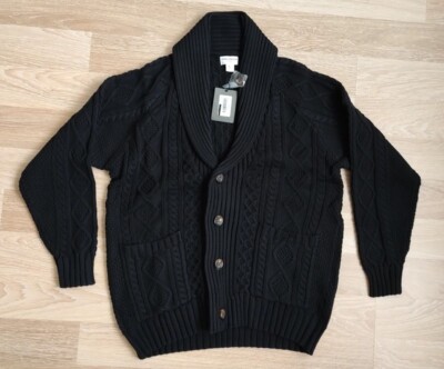 Spier&Mackay Schawl Collar Cardigan pulli Strickjacke Mit Schalkragen Einfarbig 