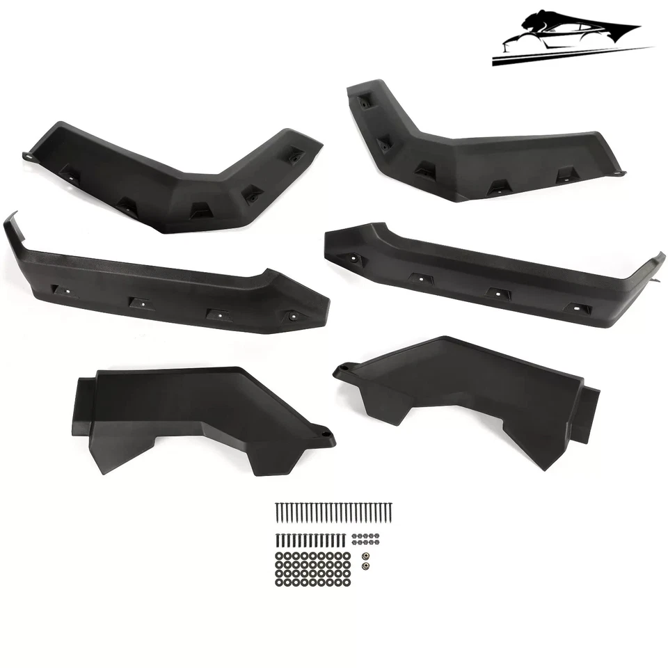 Guardabarros extendido guardabarros llamaradas para Can Am Defender HD5/8/10 2016-25 #715003898 Foto 3 de 4