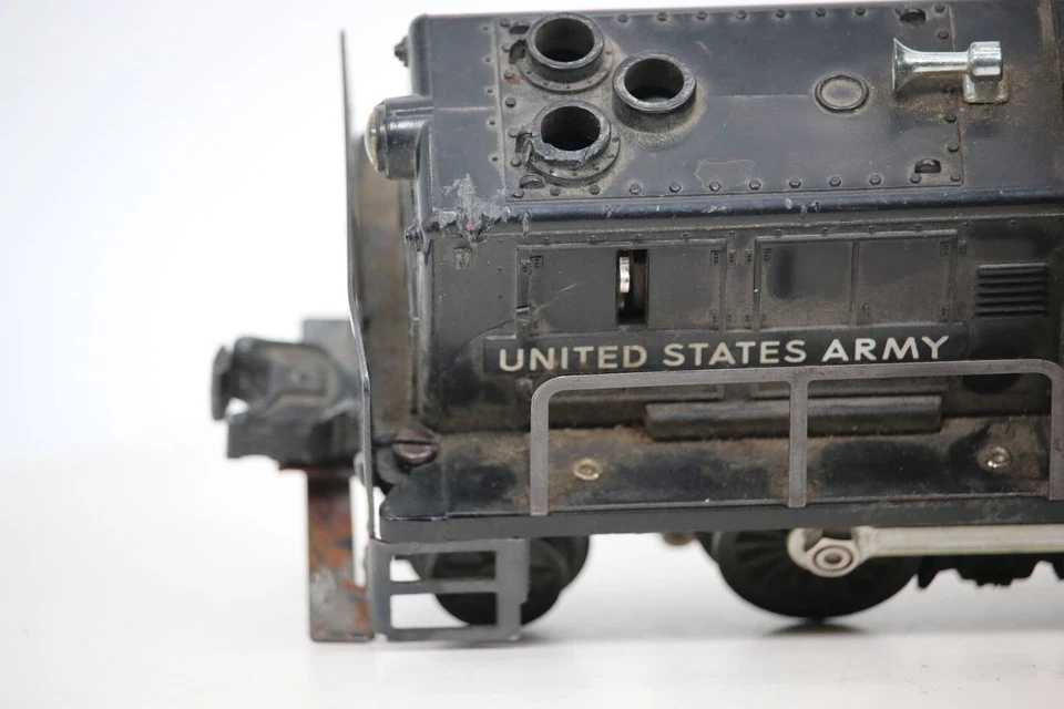 Lionel Postwar 41 U.S. Army Gas Turbine Switcher 2-4-2 O O27 Gauge 1955 - Image 2 of 4
