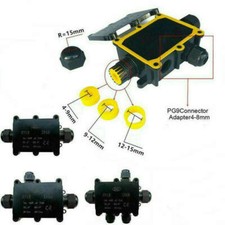 Waterproof Junction Box Electrical Cable Connector Outdoor IP68 Underground Wire
