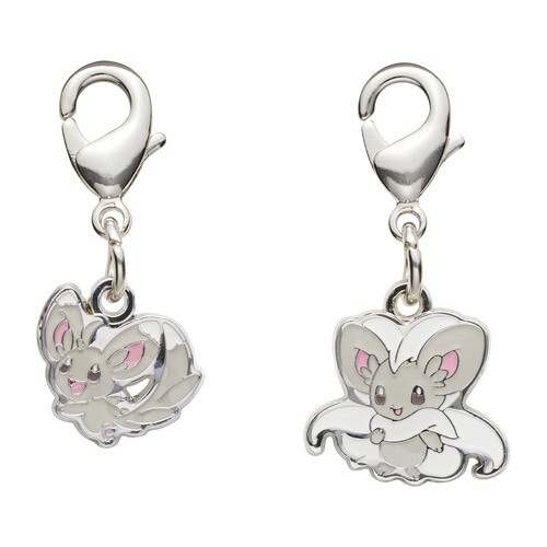 小物 ZTMY Meriken Charm Pokemon Center Metal Charm # 572 573 Minccino Cinccino Key