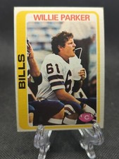 1978 Topps - #176 Willie Parker Rookie Card (RC) Buffalo Bills. rookie card picture