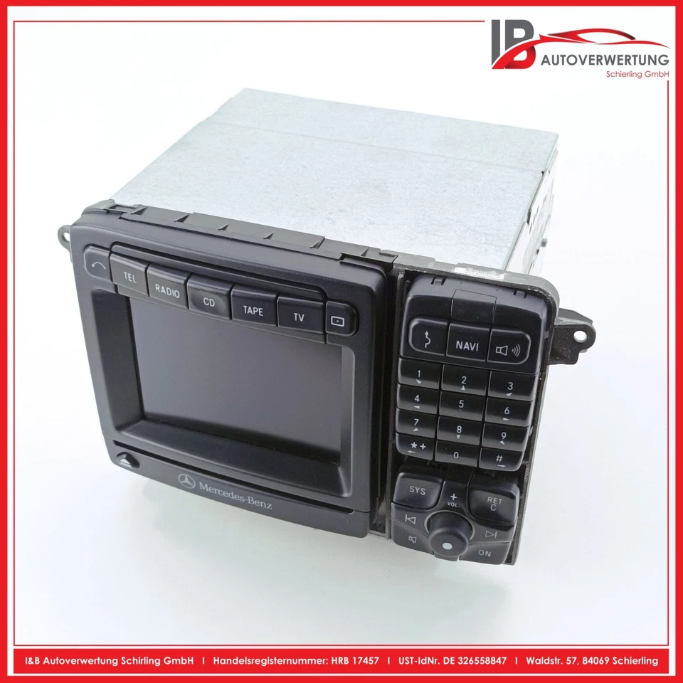 MERCEDES BENZ CLASE S W220 S430 Sistema de navegación Comand Headunit A2208207126 Foto 4 de 4