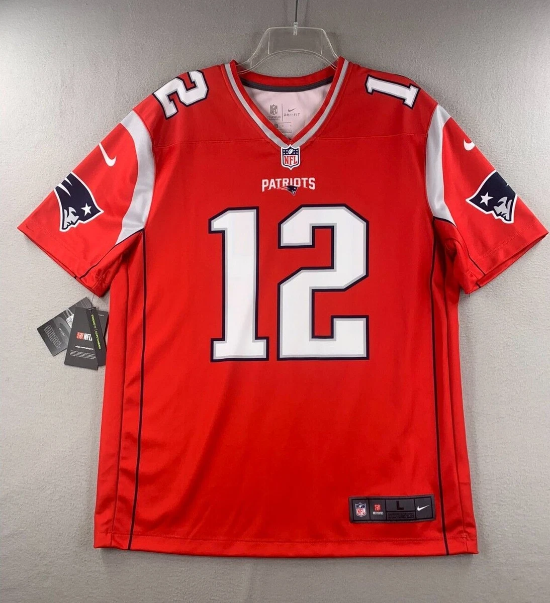 Patriots red hotsell jersey 2019