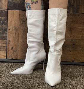 white kurt geiger boots