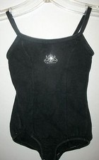 BODY WRAPPERS - BLACK - PRINCESS AURORA - RHINESTONES LEOTARD - CH 4-6 - U.S.A.
