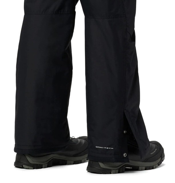 Columbia Bugaboo IV Insulated Snow Pants Men's Size S Regular Black for