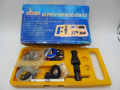 SONTAX 80 piece tap reseater kit. used but complete. THE RIGHT CHOICE ...