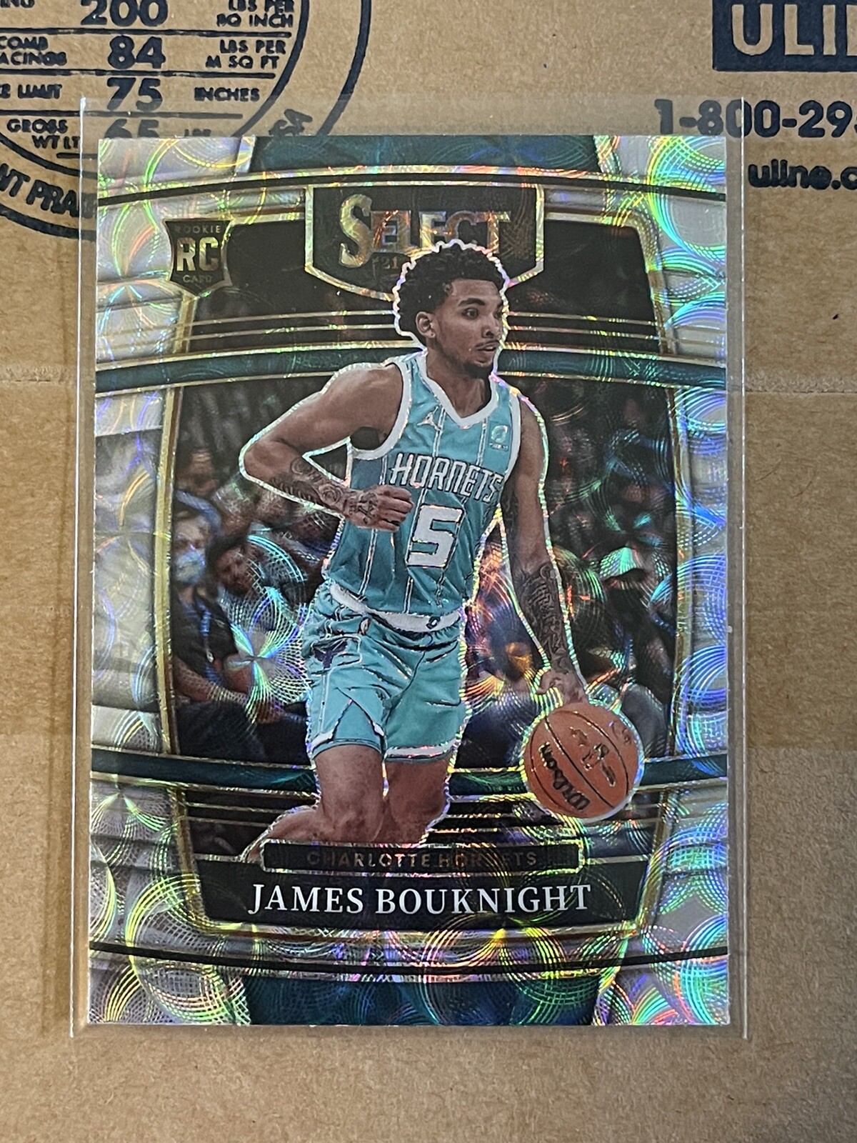 2021-22 Select Prizms Scope #37 James Bouknight HORNETS RC Rookie