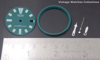Seiko-7002 Set Of Dial/Ring/hands For Watch Maker Repair Work O-23198