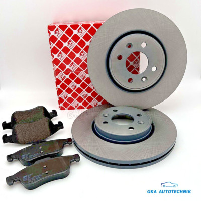 2x FEBI Bremsscheiben 280mm + Beläge vorne für Dacia Lodgy Dokker Clio V Captur