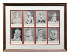 Constance Bannister Baby Photo Litho Print Optometrist Eye Doctor Wall Art 21x28