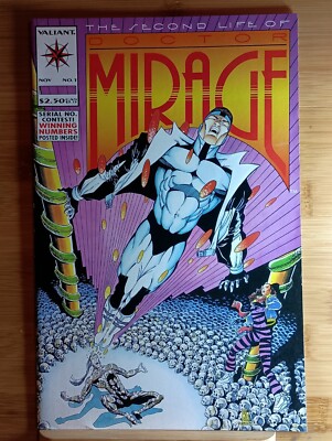 1993 Valiant Comics Second Life of Doctor Mirage 1 Jordi Ensign Cover A Variant