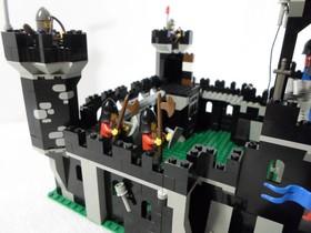 Lego Black Monarch's Castle 6085 Black Knights 100% Complete Set with Box 1988