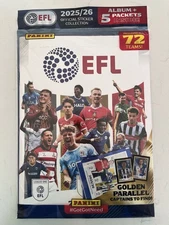 PANINI EFL FOOTBALL OFFICIAL UK STICKER ALBUM 2025 STARTER PACK SEALED NEW