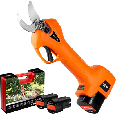 Pruning Shear Battery Powered,  Cordless Portable Electric Pruner with 2Pack 2Ah