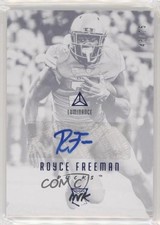 2018 Panini Luminance Rookie Ink Blue 45/75 Royce Freeman #RI-ROY Auto 0o0