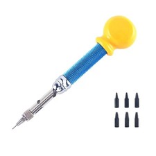 Leather Hole Puncher Watch Strap Band Punching Tool w/ 1.5mm-4.0mm Punching Head