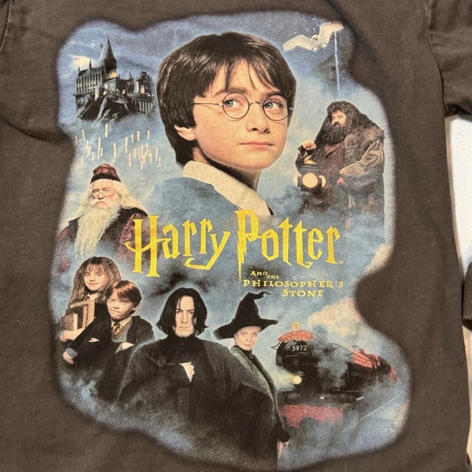 Camisa de manga larga para niños HARRY POTTER colaboración ALGODÓNon - negra talla 4 Foto 3 de 4