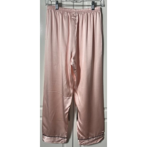 SilkSilky Women's 2pc. Silk Pajama Set in Pink Size Medium NWT - Picture 8 of 12