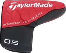 TaylorMade Golf Oversized Technology OS Putter Red/Black/White Headcover