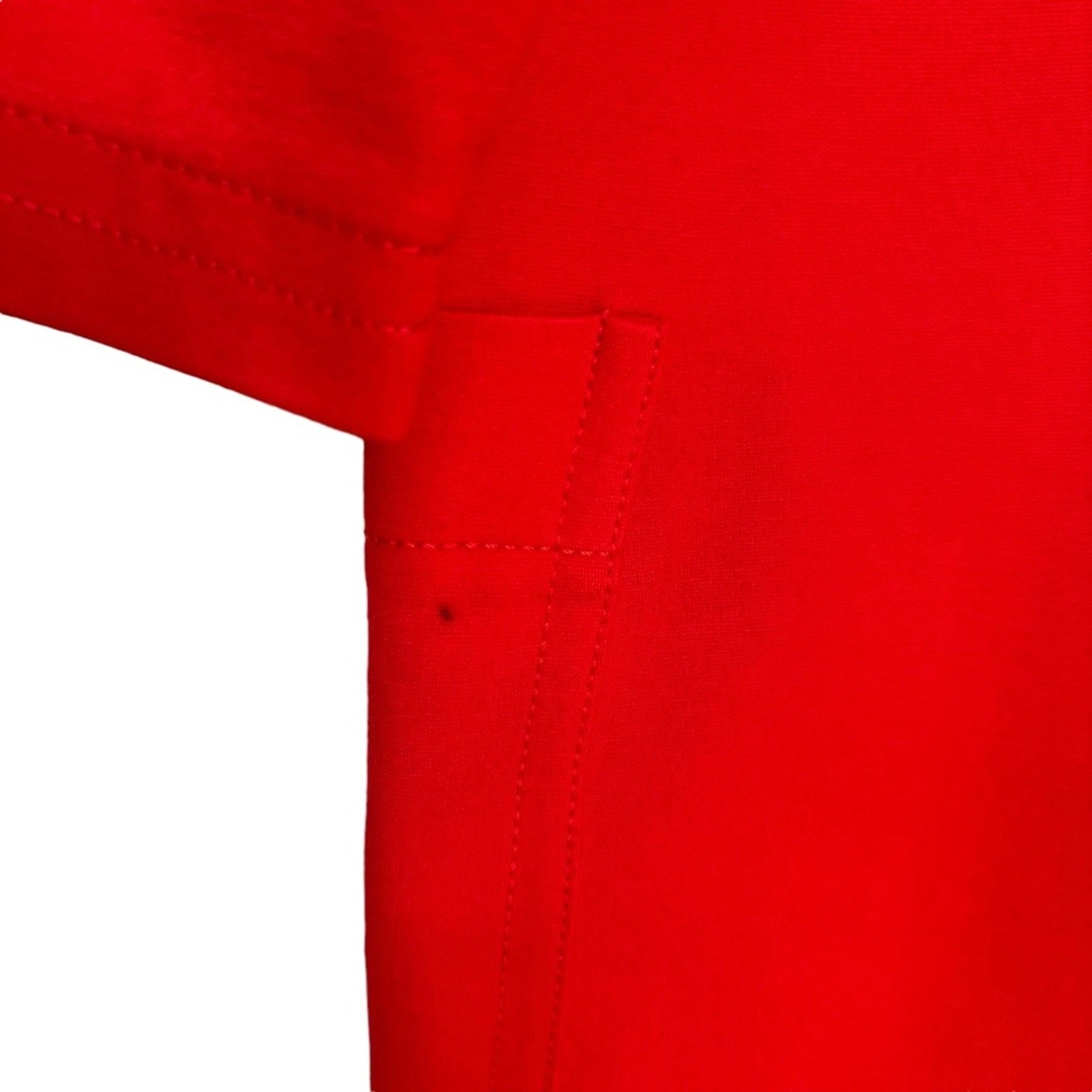 Abito Kate Spade Donna Rosso Nero Racquel Ponte Color Block Cambio Taglia Large