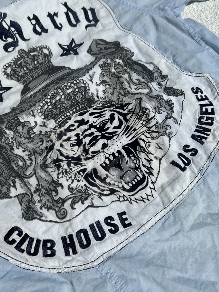 ВИНТАЖНЫЙ ED HARDY НА ПУГОВИЦАХ - Изображение 3 из 4