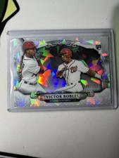 2018 Bowman Sterling Baseball Victor Robles Cracked Ice /150